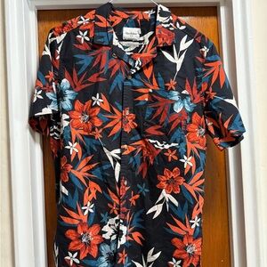 Goodfellow & Co Black Floral Men's Shirt